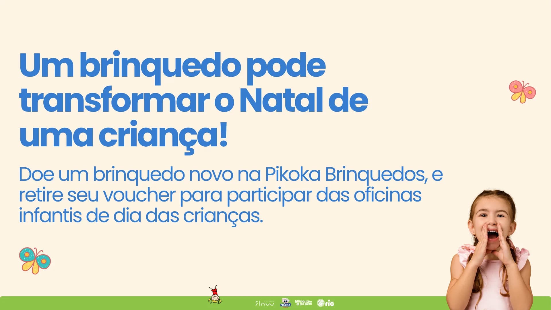 Dia das Crianças no Flow tem oficinas e atividades especiais